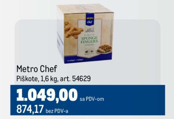Metro Chef Piškote
