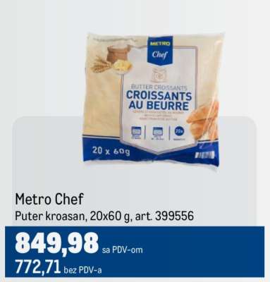 Metro Chef Puter kroasan