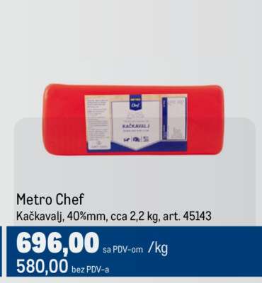 Metro Chef Kačkavalj