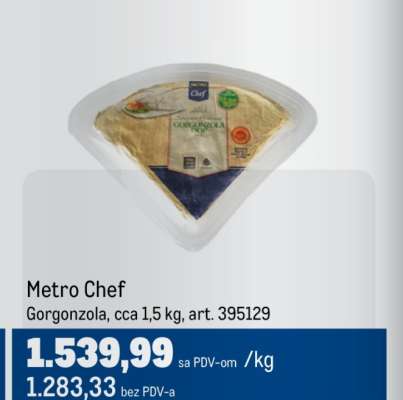 Metro Chef Gorgonzola