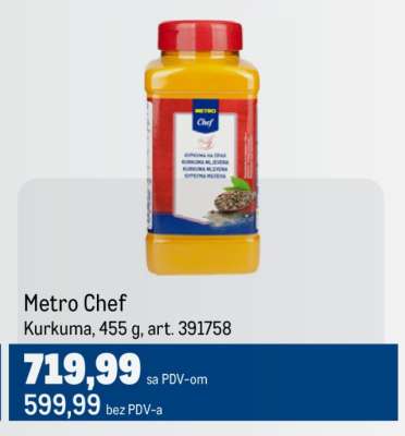 Metro Chef Kurkuma