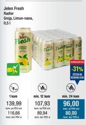 Jelen Fresh Radler