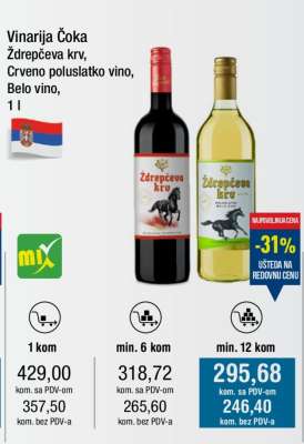 Vinarija Čoka Ždrepčeva krv