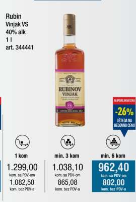 Rubin Vinjak VS