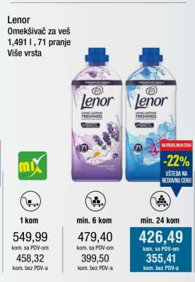 Lenor Omekšivač za veš