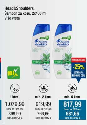 HEAD & SHOULDERS