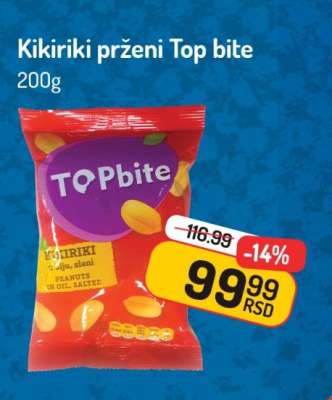 Kikiriki prženi Top bite