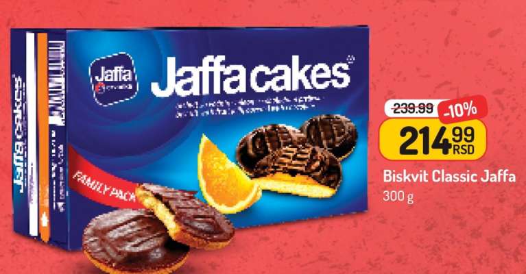 Biskvit Classic Jaffa