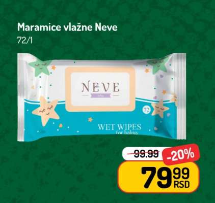 Maramice vlažne Neve