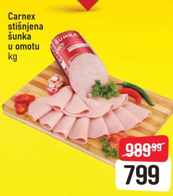 Carnex Stišnjena šunka u omotu