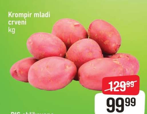 Krompir mladi crveni