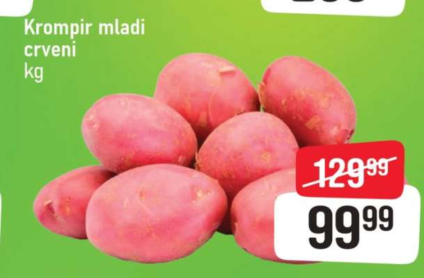 Krompir mladi crveni
