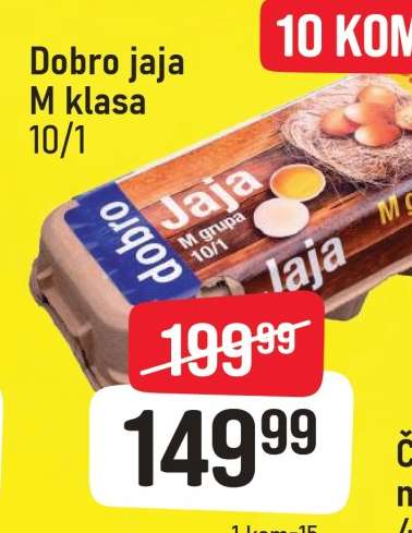 Dobro jaja M klasa 10/1