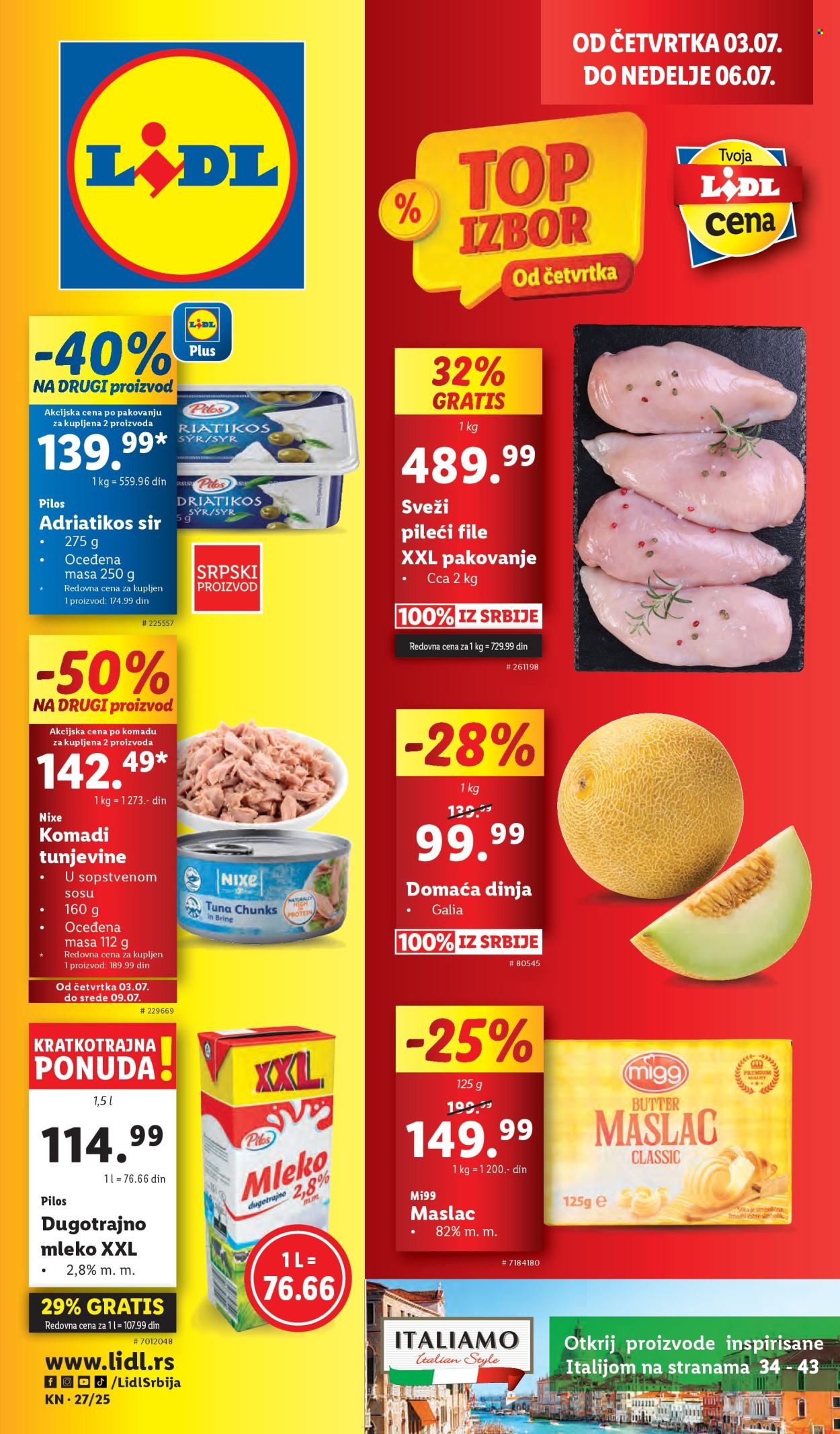 Lidl katalog - 03.07.2025 - 09.07.2025. Stranica 1