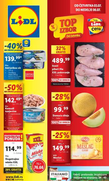 Lidl katalog - 03.07.2025 - 09.07.2025.