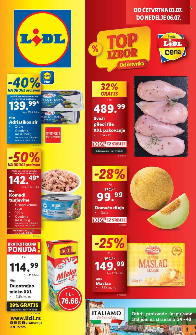 Lidl katalog - 03.07.2025 - 09.07.2025.