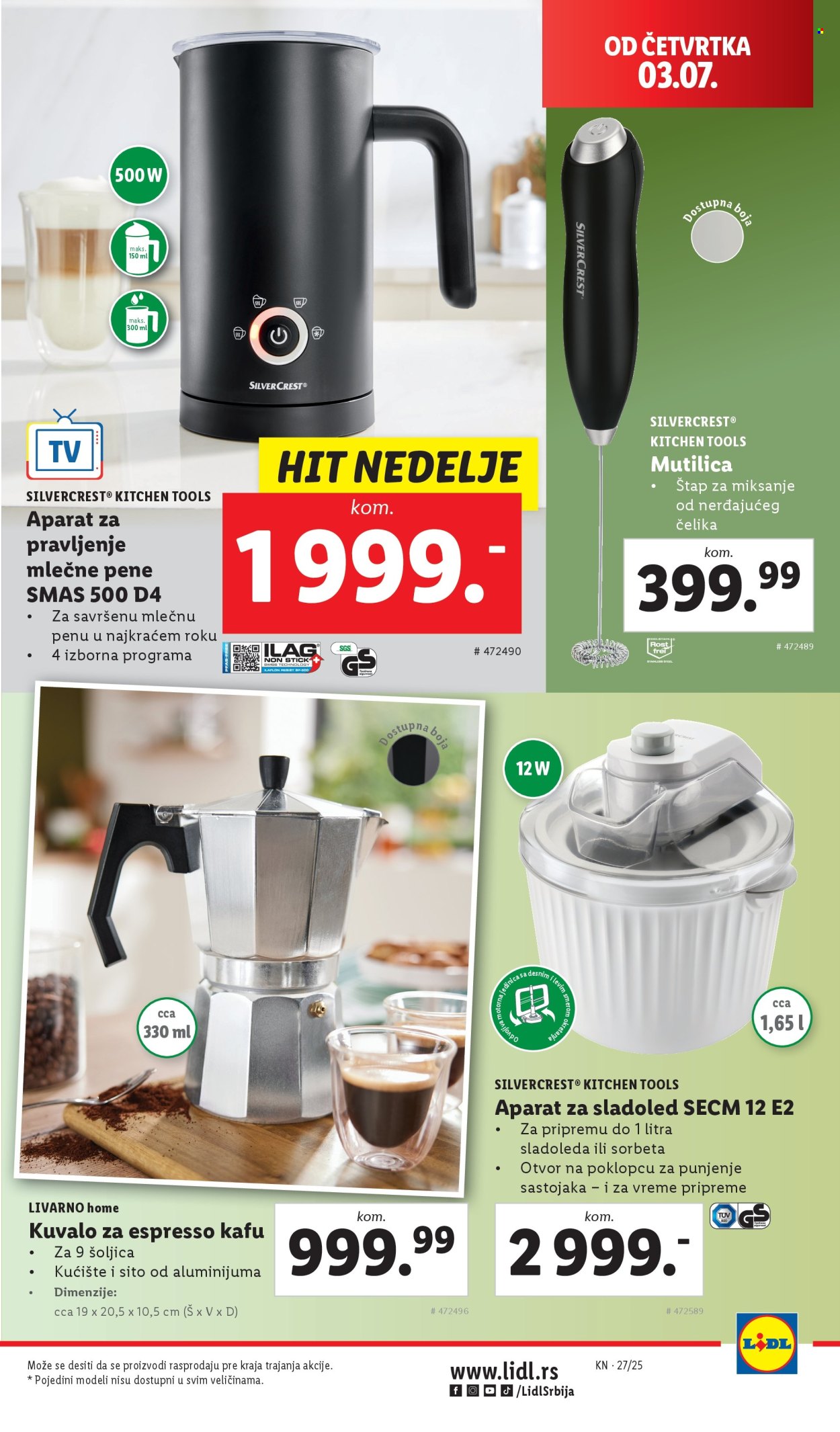 Lidl katalog - 03.07.2025 - 09.07.2025. Stranica 3
