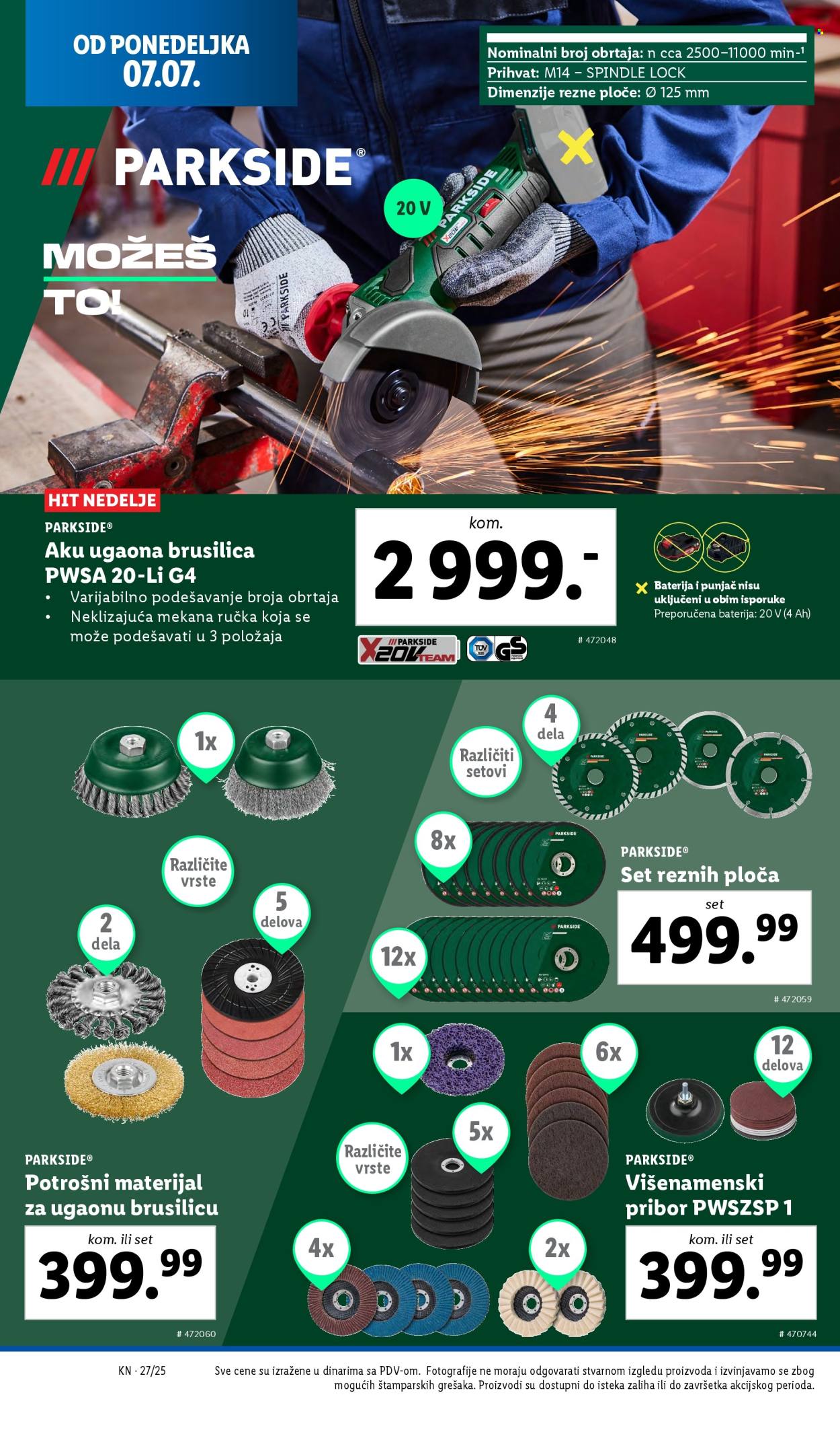 Lidl katalog - 03.07.2025 - 09.07.2025. Stranica 20