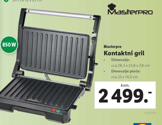 Masterpro Kontaktni gril