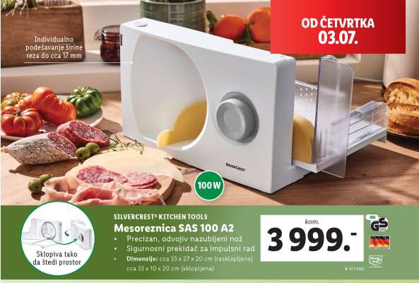 Mesořeznica SAS 100 A2