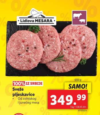 Sveže pljeskavice