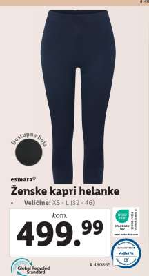 Ženske kapri helanke