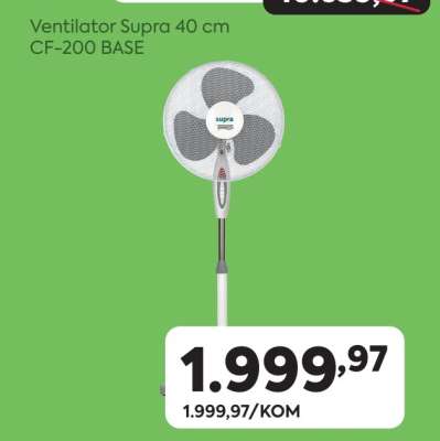 Ventilator Supra 40 cm CF-200 BASE