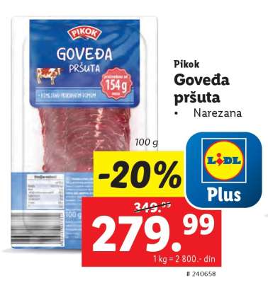 GOVEĐA PRŠUTA