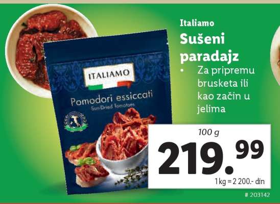 Italiamo Sušeni paradajz