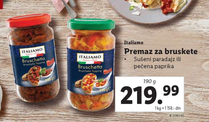Italiamo Premaz za bruskete