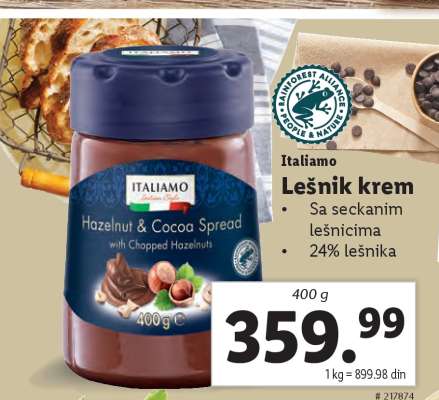 Lešnik krem
