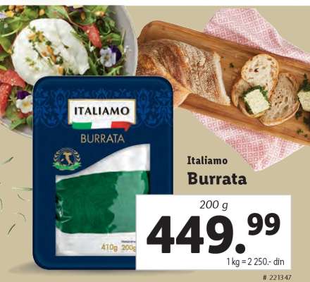 Italiamo Burrata