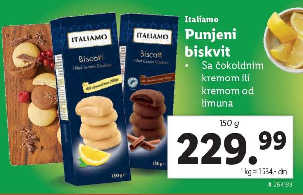 Italiamo Punjen biskvit