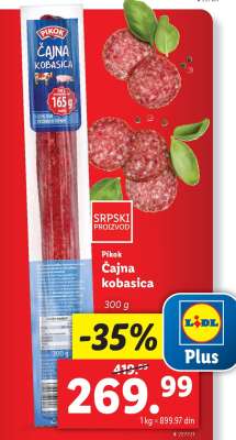 Pikok Čajna kobasica