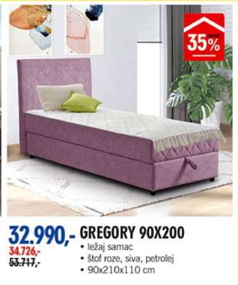 GREGORY 90X200