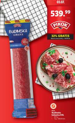 Budimska kobasica XXL