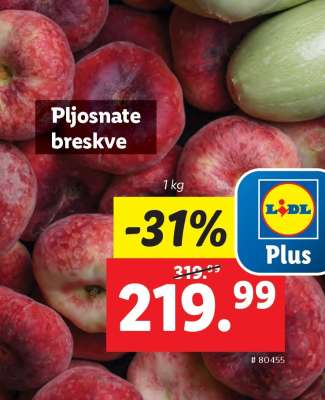 Pljosnate breskve
