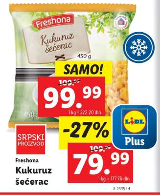 Freshona Kukuruz šećerac