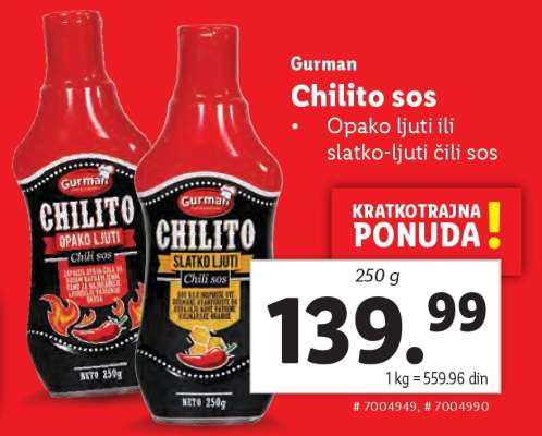 Gurman Chilito sos