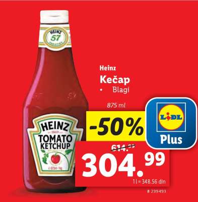 HEINZ KEČAP