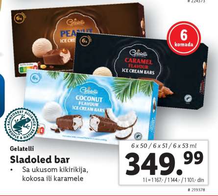 Gelatelli Sladoled bar