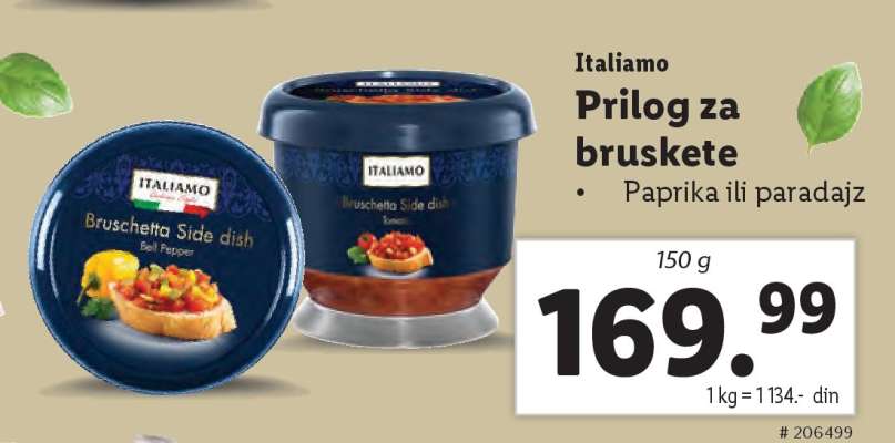 Italiamo Prilog za bruskete
