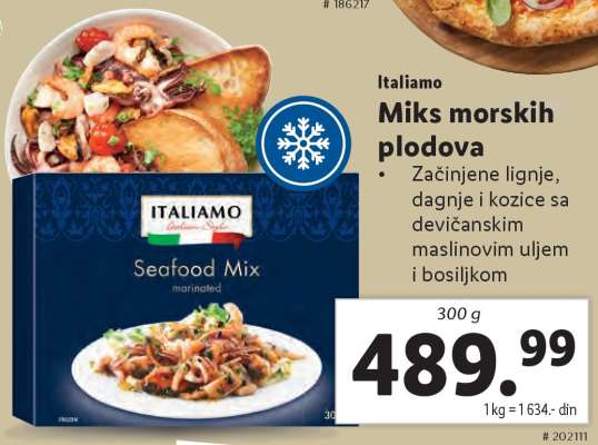 Italiamo Miks morskih plodova