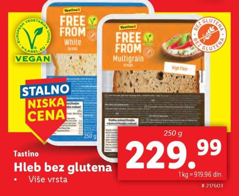 Tastino Hleb bez glutena