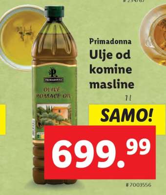 Primadonna Ulje od komine masline