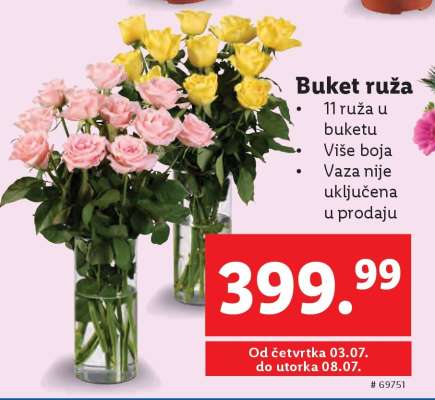 Buket ruža
