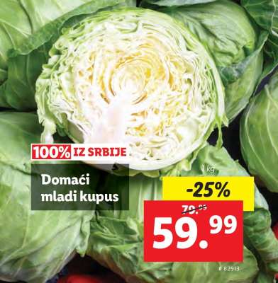 Domaći mladi kupus