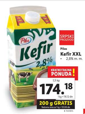 Pilos Kefir XXL