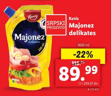 Kania Majonez delikates