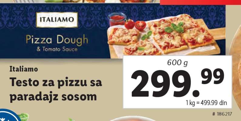 Italiamo Pizza Dough & Tomato Sauce